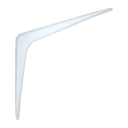 National Hardware National Hardware White Steel Shelf Bracket 14 in. L 100 lb N245-779